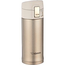 Zojirushi SM-KHE36NL Stainless Steel Mug, 12-Ounce, Champagne Gold