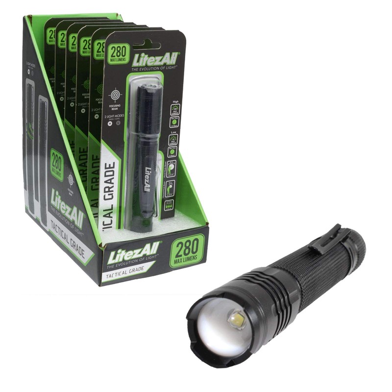 Promier 280 Lumen Tactical Grade Flashlight LA280FL624