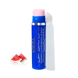 MODE Watermelon Flavored Lip Savior Balm, Soothing Moisturizing Conditioning Softenting Natural Skincare, Sweet Almond, Castor and Coconut Oils, Organic Shea Butter, Made in USA