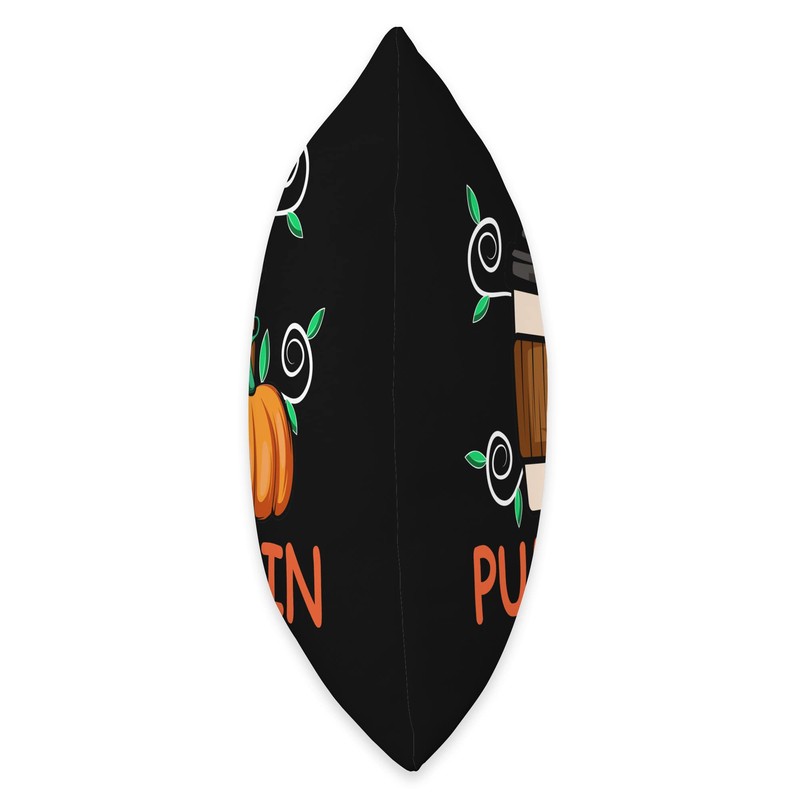 Pumpkin Coffee Cook Throw Pillow