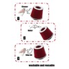 Click2go Cold Air Intake Kit with Reusable Red Filter Compatible