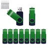 10-Pack 8GB USB 2.0 Flash Drives,XUANREG Thumb USB Drives with