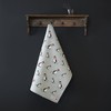 Sweet William Jack Russell tea towel
