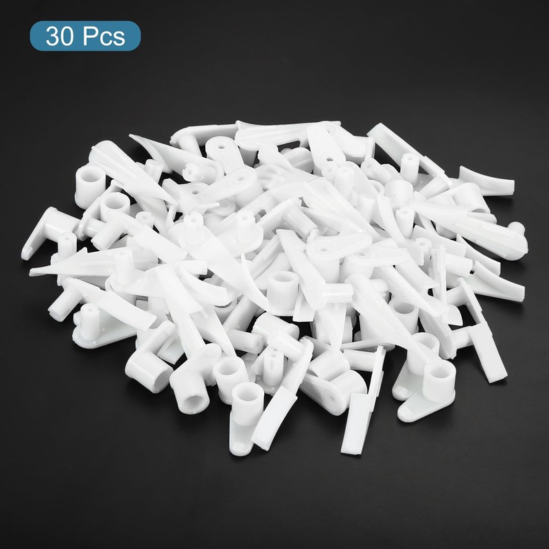 PATIKIL Ceiling Lamps Clips, 30 Pack Mounting Bracket Holder LED