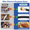 WADEO 20 FT High Pressure Propane Hose with Both 3/8