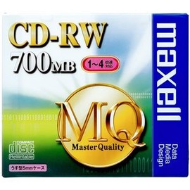 Maxell CD-RW MB 4 X Speed For Data 10 Pieces 5 mm Case 3-Pack, cdrw80mq. s1p10s Parent