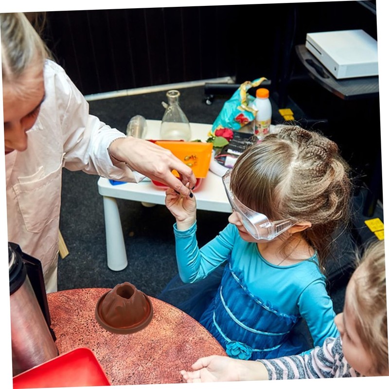 SUPVOX 6pcs Mini Volcano Models DIY Science Project Kit Erupting