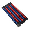 6pcs Socket Organizer 360° Swivel Removable End Cap 1/4 Inch