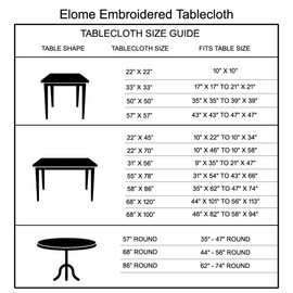 LeLehome 22" Square Classic EmbroideredTablecloth, Vintage Brown Flower Beige Small Table Cloth Bedside Nightstand Tea Table Cover for Kitchen Dining Room Home Decor