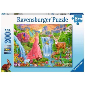 Ravensburger Kinderpuzzle - 12624 Magischer Feenzauber - Fantasy-Puzzle für Kinder ab 8 Jahren, mit 200 Teilen im XXL-Format