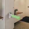 Flip Up Grab Bar, Luminous Assist Handle for Wall/Doorway/Stairs, Bathroom