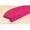 Kettelservice-Metzker Shaggy Venus Stair Mat, Semi-Circular, Available in 10 Colours, Single