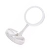 Foldable Makeup Mirror Round Vanity Mirror With LED Light 10X