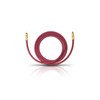 Oehlbach NF 214 Subwoofer Cable 4 m Bordeaux Red