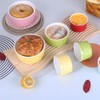 YAZYLIFE Ramekins 4oz,Creme Brulee Ramekins and Souffle Dishes,Porcelain Oven Safe
