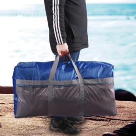 REDCAMP 96L Extra Large Duffle Bag Lightweight, Water Repellency Travel Duffle Bag Foldable for Men Women, Dark Blue