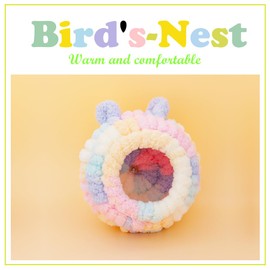 DQITJ Winter Warm Bird Nest House Parrot Nest Cage Bed for Bird Parrot Budgie Parakeet Cockatiel Conure Lovebird Canary Finch