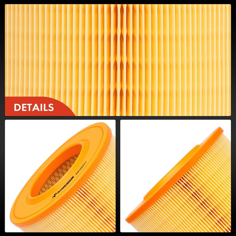 A-Premium 2-PC Engine Air Filter Compatible with Saab 9-5 1999-2009