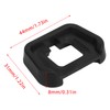 Sanpyl Ocular Eyecup Visor Eye Cup para Nikon Z5 Z6