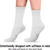 World's Softest Classic Crew Socks - Ultra Soft Socks for
