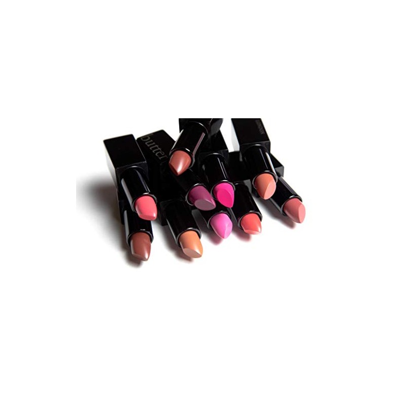 Butter LONDON - Lápiz labial de felpa rusa, zumbido, Suertudo