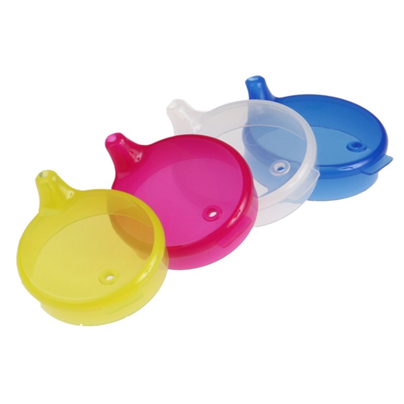 Sippy Cup Drinking Cup Set Red / Pink with Lid
