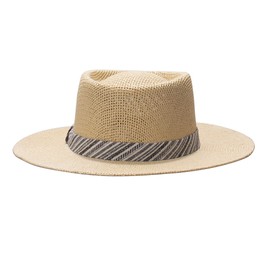 Dockers Men's Straw Fedora Hat
