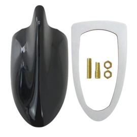 2025 Upgraded Universal Car Roof Shark Fin Decorative Aerial Antenna Cover Sticker Base Roof ABS Car Antenna Car Styling Accessories With Singal/Universal