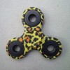 checkys deals Yellow Dot Hand Spinner Tri Fidget Spinner Ceramic EDC Focus Toy Kids Adult