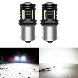 ZEBANERT 1156 Fog light bulbs Bulbs Compatible with Riding Lawn Tractor Riding Lawn Mower Snow Deere Cub 7506 1141 1003 Bulbs,High power 6000LM 6000K White,Pack of 2