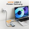 7-in-1 AI Laptop Docking Station with Dual Monitor, TOPOINT USB