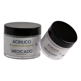 Acrilico Medicado Secante Para Uñas Hongos Manos Y Pies 2onz Blanco