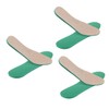 FOMIYES 3pairs Breathable Sports Insoles Pigskin Absorption Pads for No