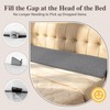 JZHLLA Triangle Bed Gap Filler Queen, Prevent Items from Falling
