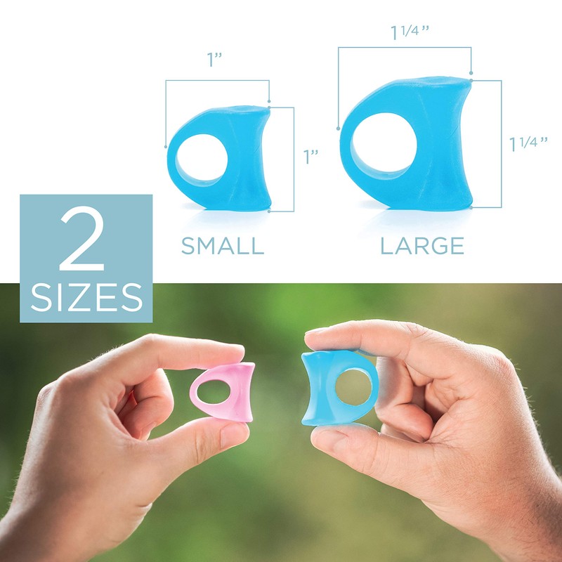 Mind Bodhi Toe Separators 4-Pack (small and large) to Cushion