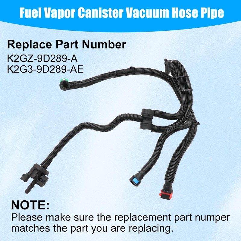 GXARTS Vapor Canister Purge Valve Fuel Vapor Canister Vacuum Hose