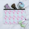 GRAPHICS & MORE Flamingos and Waves Makeup Cosmetic Bag Organizer