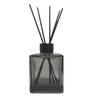 Perfume Reed Diffuser Bottle,Empty Square Essential Oil Bottles Glass Jar