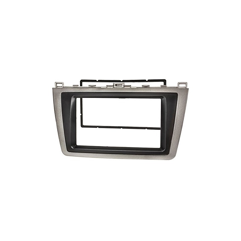 tomzz Audio 2433-014 Double DIN Radio Faceplate Compatible with Mazda