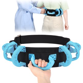 NIdreamCE Gait Belt Transfer Belts with Handles for Lifting Seniors, Safety Gate belt with Quick Release Metal Buckle Medical Nursing Safety Patient Assist for Elderly, Disabled, Physical Therapy, Caregivers