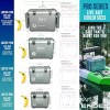 Engel 19QT Pro Live Bait Cooler with Rechargeable Aerator Silver