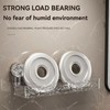Corrugated Suction Cup Storage Holder Corner Shower Caddy Large Organizer