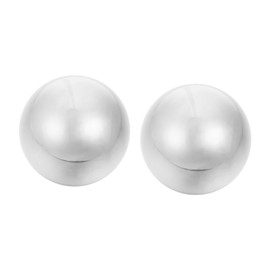 COLLBATH 2pcs Elderly Fitness Balls Hand Massage Balls Stainless Steel Massage for Joints Blood Circulation Sleep