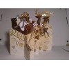 American Greetings Magic Moments Displayable Pop-Up Card - Golden Reindeer
