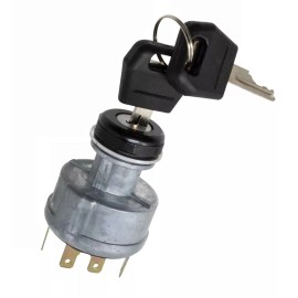 Rural Mart 282775A1 Ignition Switch Fits Case 1845C 60XT 85XT 95XT Loader With 2 Keys