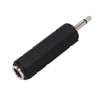 6.3mm Mono Standard Plug (Female) to 3.5mm Mono Mini Plug