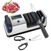Upgrade 5 in 1 Electric Knife Sharpener, Professional 3-Stage with