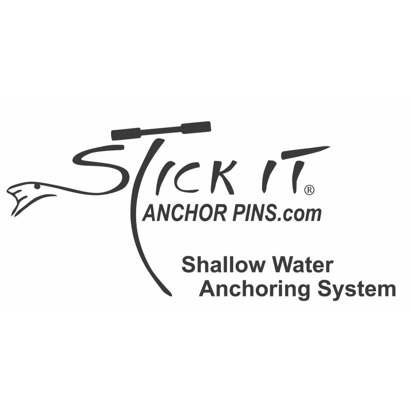 Stick It Anchor Pins Shallow Water Anchor Bracket for Pontoons