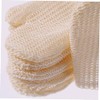 Uds Guantes Ducha Exfoliantes Zacate Sisal Natural Limpieza Profunda Masaje