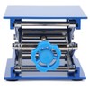 100 X 100mm Blue Electroplated Aluminum Lab Lifting Platform Stand